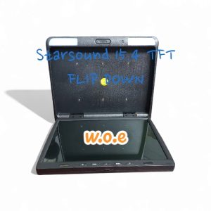 STARSOUND 15.4" TFT FLIP DOWN MON BLACK